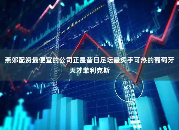 燕郊配资最便宜的公司正是昔日足坛最炙手可热的葡萄牙天才菲利克斯