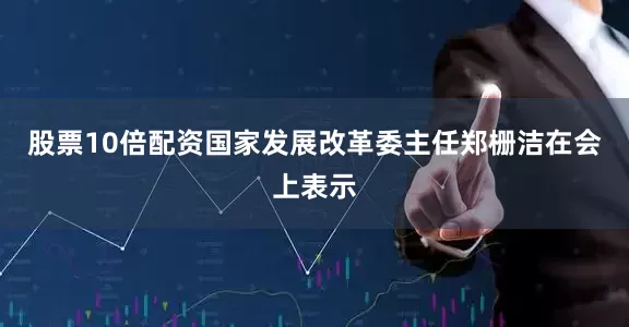 股票10倍配资　　国家发展改革委主任郑栅洁在会上表示